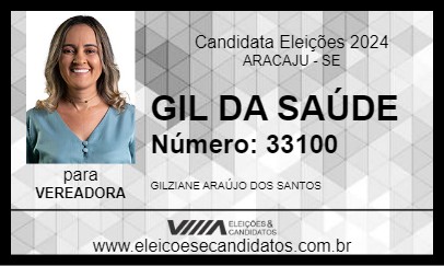 Candidato GIL DA SAÚDE 2024 - ARACAJU - Eleições