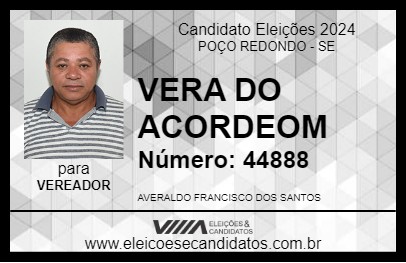 Candidato VERA DO ACORDEOM 2024 - POÇO REDONDO - Eleições