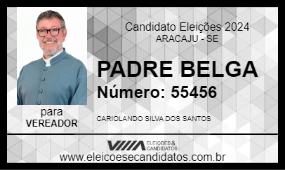 Candidato PADRE BELGA 2024 - ARACAJU - Eleições