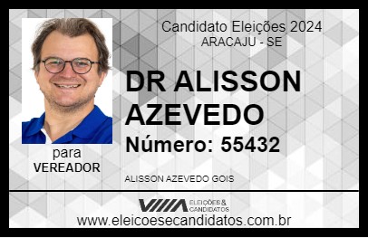 Candidato DR ALISSON AZEVEDO 2024 - ARACAJU - Eleições