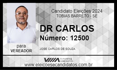 Candidato DR CARLOS 2024 - TOBIAS BARRETO - Eleições