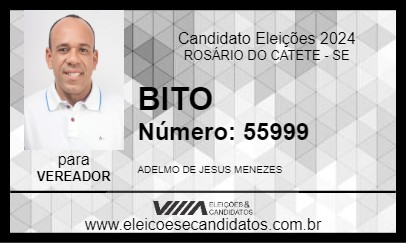 Candidato BITO 2024 - ROSÁRIO DO CATETE - Eleições