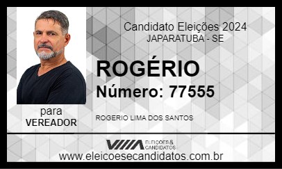 Candidato ROGÉRIO 2024 - JAPARATUBA - Eleições