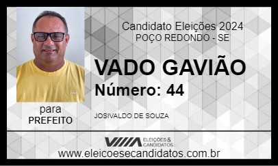 Candidato VADO GAVIÃO 2024 - POÇO REDONDO - Eleições