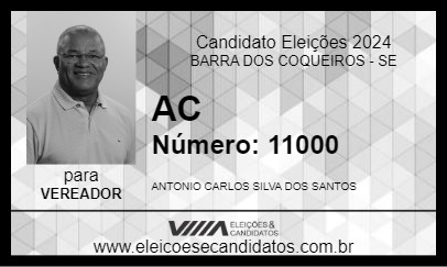 Candidato AC 2024 - BARRA DOS COQUEIROS - Eleições