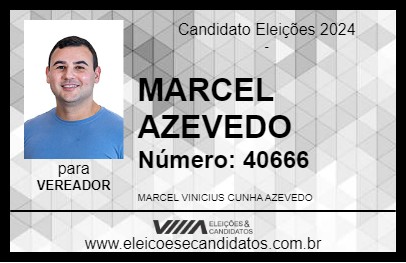 Candidato MARCEL AZEVEDO 2024 - ARACAJU - Eleições