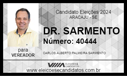 Candidato DR. SARMENTO 2024 - ARACAJU - Eleições