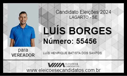 Candidato LUÍS BORGES 2024 - LAGARTO - Eleições