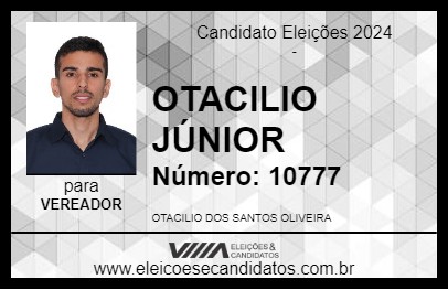 Candidato OTACILIO JÚNIOR 2024 - MARUIM - Eleições