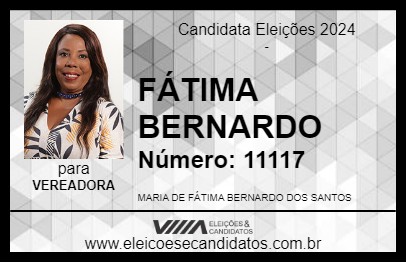 Candidato FÁTIMA BERNARDO 2024 - ARACAJU - Eleições