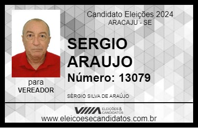 Candidato SERGIO ARAUJO 2024 - ARACAJU - Eleições