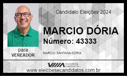 Candidato MARCIO DÓRIA 2024 - ARACAJU - Eleições