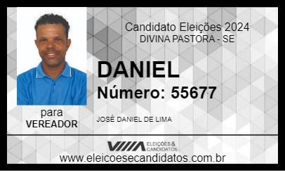 Candidato DANIEL 2024 - DIVINA PASTORA - Eleições