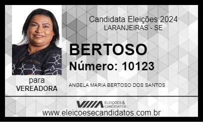 Candidato BERTOSO 2024 - LARANJEIRAS - Eleições