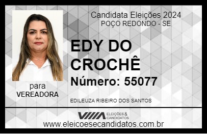 Candidato EDY DO CROCHÊ 2024 - POÇO REDONDO - Eleições