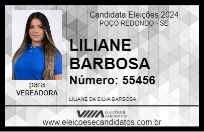 Candidato LILIANE BARBOSA 2024 - POÇO REDONDO - Eleições