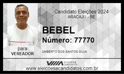 Candidato BEBEL  2024 - ARACAJU - Eleições