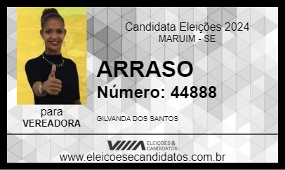 Candidato ARRASO 2024 - MARUIM - Eleições