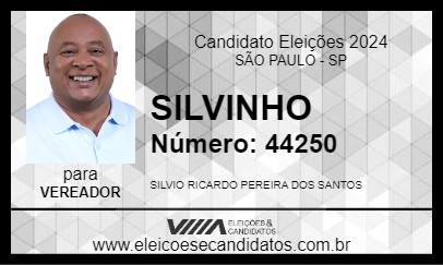 Candidato SILVINHO 2024 - SÃO PAULO - Eleições