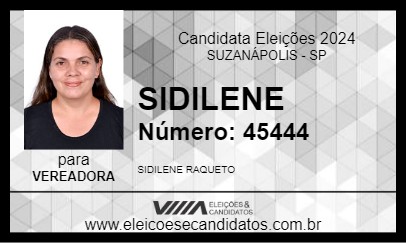 Candidato SIDILENE 2024 - SUZANÁPOLIS - Eleições