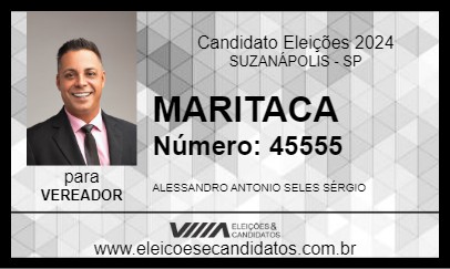 Candidato MARITACA 2024 - SUZANÁPOLIS - Eleições