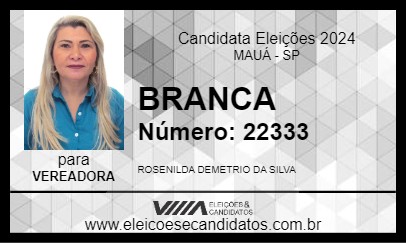 Candidato BRANCA 2024 - MAUÁ - Eleições