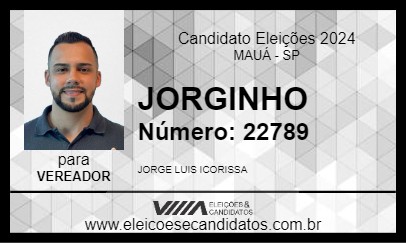 Candidato JORGINHO 2024 - MAUÁ - Eleições