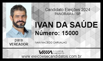 Candidato IVAN DA SAÚDE 2024 - PANORAMA - Eleições