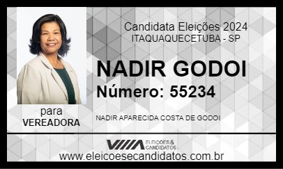 Candidato NADIR GODOI 2024 - ITAQUAQUECETUBA - Eleições