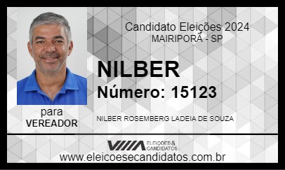 Candidato NILBER 2024 - MAIRIPORÃ - Eleições