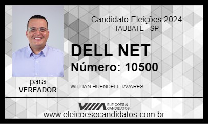 Candidato DELL NET 2024 - TAUBATÉ - Eleições