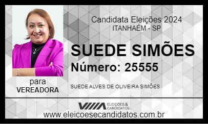 Candidato SUEDE SIMÕES 2024 - ITANHAÉM - Eleições