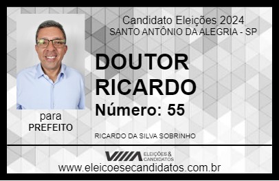 Candidato RICARDO 2024 - SANTO ANTÔNIO DA ALEGRIA - Eleições