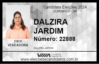 Candidato DALZIRA JARDIM 2024 - OURINHOS - Eleições