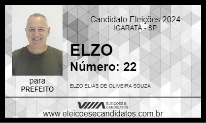 Candidato ELZO 2024 - IGARATÁ - Eleições