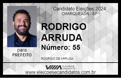 Candidato RODRIGO ARRUDA 2024 - CHARQUEADA - Eleições