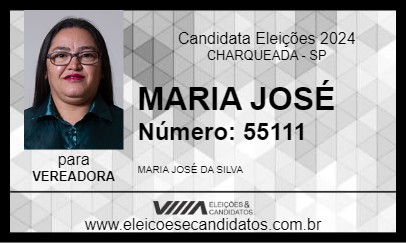 Candidato MARIA JOSÉ 2024 - CHARQUEADA - Eleições