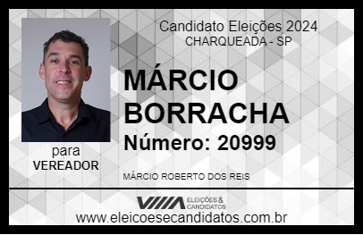 Candidato MÁRCIO BORRACHA 2024 - CHARQUEADA - Eleições