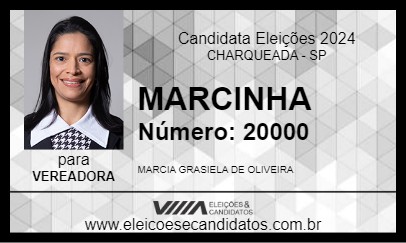 Candidato MARCINHA 2024 - CHARQUEADA - Eleições