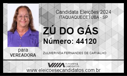 Candidato ZÚ DO GÁS 2024 - ITAQUAQUECETUBA - Eleições