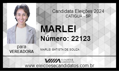 Candidato MARLEI 2024 - CATIGUÁ - Eleições