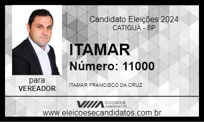 Candidato ITAMAR 2024 - CATIGUÁ - Eleições