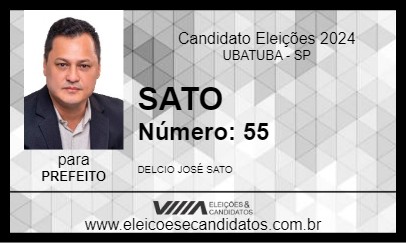 Candidato SATO 2024 - UBATUBA - Eleições