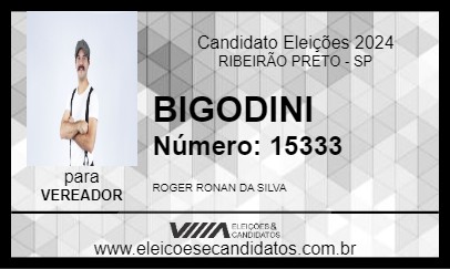 Candidato BIGODINI 2024 - RIBEIRÃO PRETO - Eleições