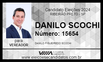 Candidato DANILO SCOCHI 2024 - RIBEIRÃO PRETO - Eleições