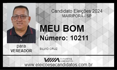 Candidato MEU BOM 2024 - MAIRIPORÃ - Eleições