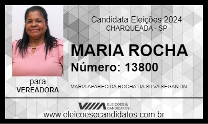 Candidato MARIA ROCHA 2024 - CHARQUEADA - Eleições