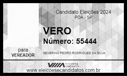 Candidato VERO 2024 - POÁ - Eleições