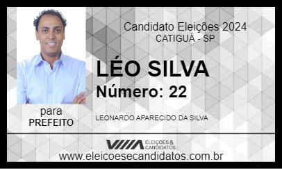 Candidato LÉO SILVA 2024 - CATIGUÁ - Eleições