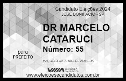 Candidato DR MARCELO CATARUCI 2024 - JOSÉ BONIFÁCIO - Eleições